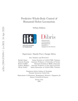 Predictive Whole-Body Control of Humanoid Robot Locomotion