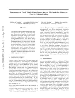 Taxonomy of Dual Block-Coordinate Ascent Methods for Discrete Energy
  Minimization