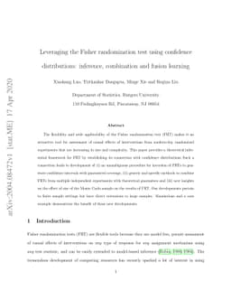 Leveraging the Fisher randomization test using confidence distributions:
  inference, combination and fusion learning