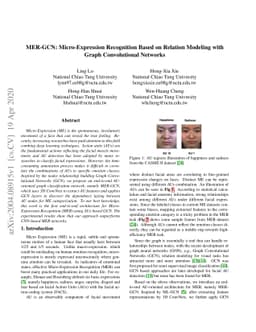 MER-GCN: Micro Expression Recognition Based on Relation Modeling with
  Graph Convolutional Network