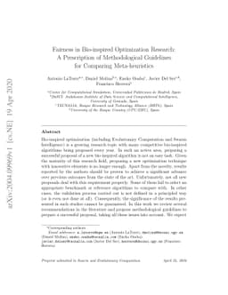 Fairness in Bio-inspired Optimization Research: A Prescription of
  Methodological Guidelines for Comparing Meta-heuristics