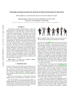 Towards Generalization of 3D Human Pose Estimation In The Wild