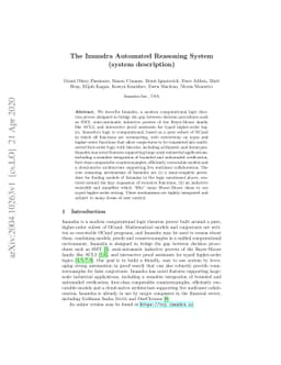 The Imandra Automated Reasoning System (system description)