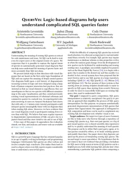 QueryVis: Logic-based diagrams help users understand complicated SQL
  queries faster