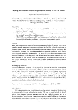 Ensemble long short-term memory (EnLSTM) network