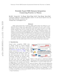 Partially-Typed NER Datasets Integration: Connecting Practice to Theory