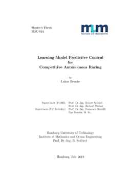 Learning Model Predictive Control for Competitive Autonomous Racing