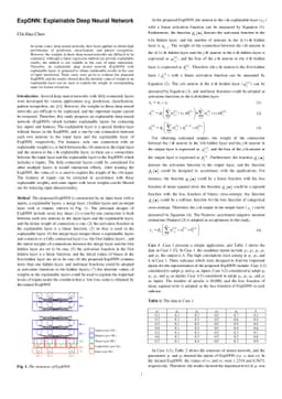 ExpDNN: Explainable Deep Neural Network