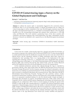 COVID-19 Contact-tracing Apps: a Survey on the Global Deployment and
  Challenges