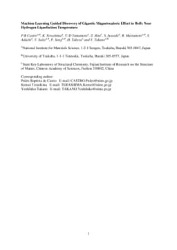 Machine Learning Guided Discovery of Gigantic Magnetocaloric Effect in
  HoB$_{2}$ Near Hydrogen Liquefaction Temperature