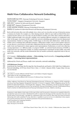 Multi-View Collaborative Network Embedding