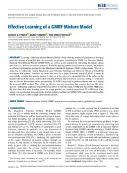 Effective Learning of a GMRF Mixture Model