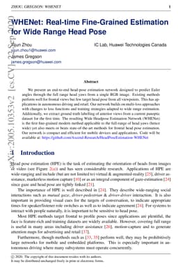 WHENet: Real-time Fine-Grained Estimation for Wide Range Head Pose