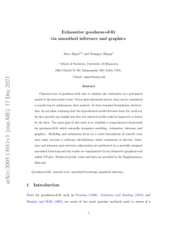 Exhaustive goodness-of-fit via smoothed inference and graphics