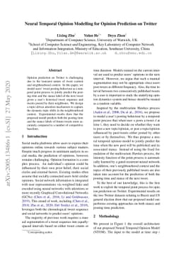 Neural Temporal Opinion Modelling for Opinion Prediction on Twitter