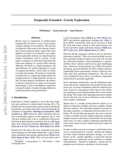 Temporally-Extended ε-Greedy Exploration