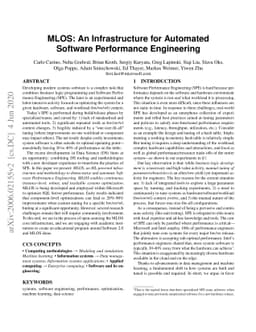 MLOS: An Infrastructure for Automated Software Performance Engineering