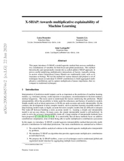 X-SHAP: towards multiplicative explainability of Machine Learning