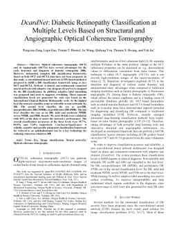 DcardNet: Diabetic Retinopathy Classification at Multiple Levels Based
  on Structural and Angiographic Optical Coherence Tomography