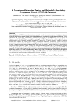 A Drone-based Networked System and Methods for Combating Coronavirus
  Disease (COVID-19) Pandemic