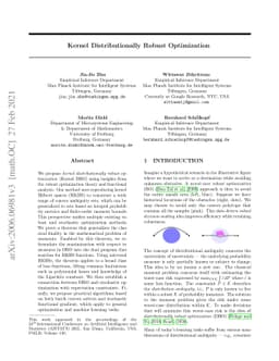 Kernel Distributionally Robust Optimization