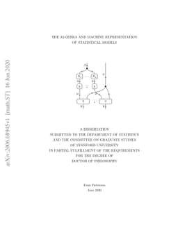 The algebra and machine representation of statistical models