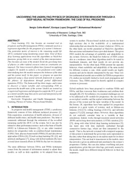 Uncovering the Underlying Physics of Degrading System Behavior Through a
  Deep Neural Network Framework: The Case of Remaining Useful Life Prognosis