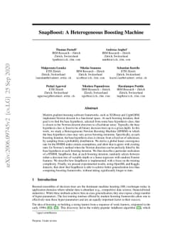 SnapBoost: A Heterogeneous Boosting Machine