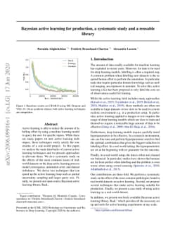 Bayesian active learning for production, a systematic study and a
  reusable library