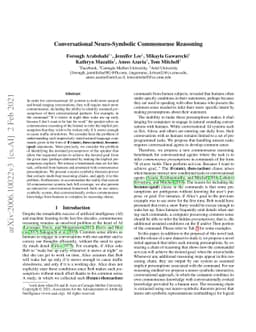 Conversational Neuro-Symbolic Commonsense Reasoning