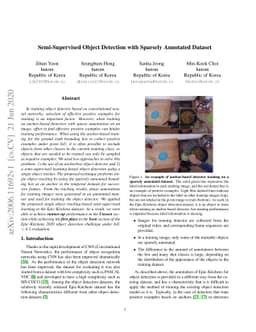 Semi-Supervised Object Detection with Sparsely Annotated Dataset