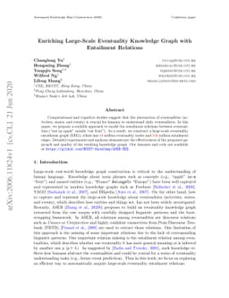 Enriching Large-Scale Eventuality Knowledge Graph with Entailment
  Relations