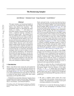 The Boomerang Sampler