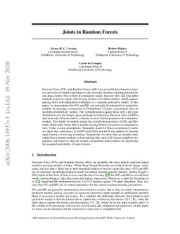 Joints in Random Forests