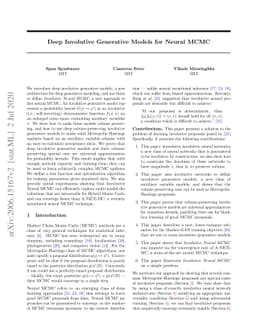 Deep Involutive Generative Models for Neural MCMC