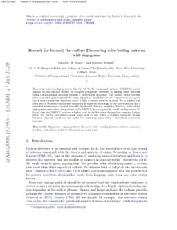 Beneath (or beyond) the surface: Discovering voice-leading patterns with
  skip-grams