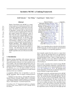 Involutive MCMC: a Unifying Framework