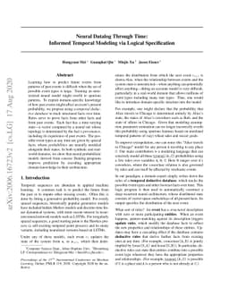 Neural Datalog Through Time: Informed Temporal Modeling via Logical
  Specification