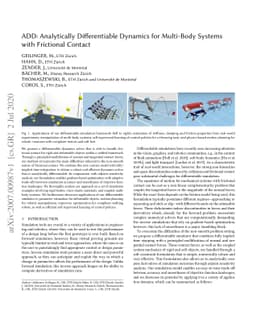 ADD: Analytically Differentiable Dynamics for Multi-Body Systems with
  Frictional Contact