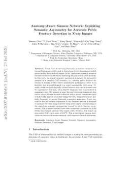 Anatomy-Aware Siamese Network: Exploiting Semantic Asymmetry for
  Accurate Pelvic Fracture Detection in X-ray Images