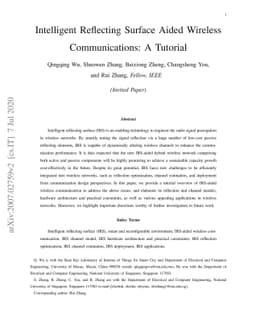 Intelligent Reflecting Surface Aided Wireless Communications: A Tutorial