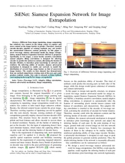 SiENet: Siamese Expansion Network for Image Extrapolation