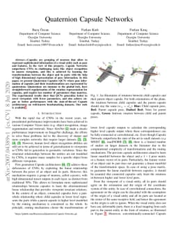 Quaternion Capsule Networks