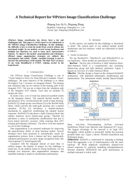 A Technical Report for VIPriors Image Classification Challenge