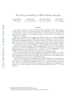 The Energy Complexity of BFS in Radio Networks