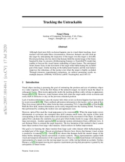 Tracking the Untrackable