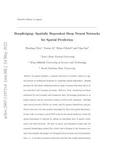 DeepKriging: Spatially Dependent Deep Neural Networks for Spatial
  Prediction
