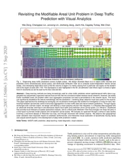 Revisiting the Modifiable Areal Unit Problem in Deep Traffic Prediction
  with Visual Analytics