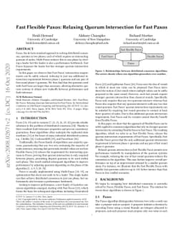 Fast Flexible Paxos: Relaxing Quorum Intersection for Fast Paxos