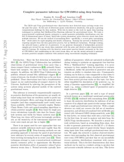 Complete parameter inference for GW150914 using deep learning